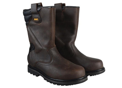 DEWALT Classic Rigger Brown Safety Boots Uk 8 Euro 42
