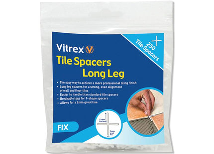 Vitrex Long Leg Spacer 5Mm Pack Of 250