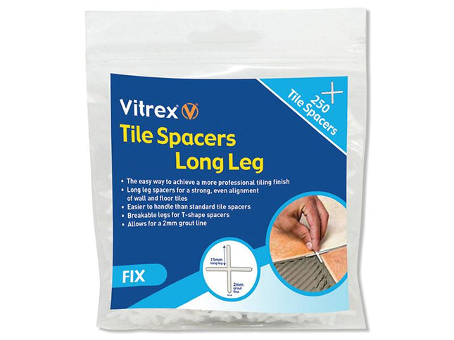 Vitrex Long Leg Spacer 5Mm Pack Of 250