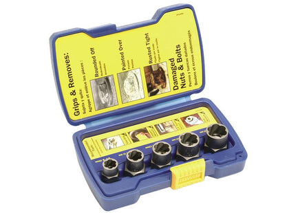 IRWIN Bolt Grip Fastener Remover Base Set  5 Piece
