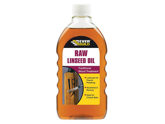 Everbuild Raw Linseed Oil 500Ml