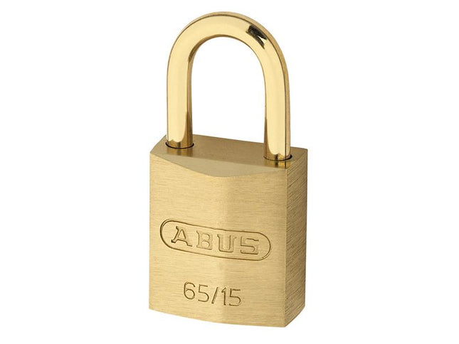 ABUS Mechanical 65Mb/30Mm Solid Brass Padlock 70Mm Long Shackle Carded