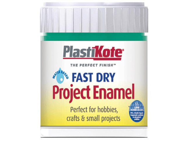 Plastikote Fast Dry Enamel Paint B57 Bottle Jade 59Ml