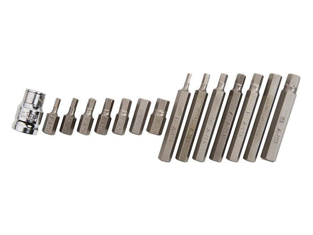 Bluespot Tools Hex Bit Set 15 Piece