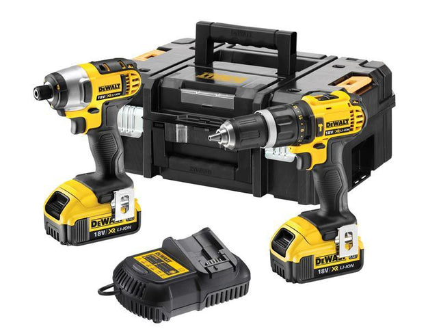 DEWALT Dcz285M2 Combi Drill & Impact Driver Twin Pack 18V 2 X 4.0Ah Li-Ion