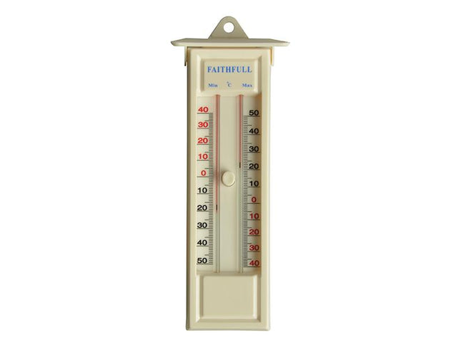 Faithfull Thermometer Press Button Max-Min