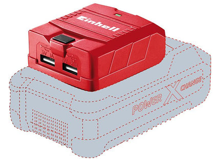 Einhell Te-Cp 18 Li Usb-Solo Power X-Change Battery Adaptor 18V Li-Ion