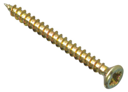 Forgefix Multi-Purpose Pozi Screw Csk St Zyp 3.5 X 40Mm Box 200