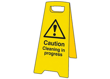 Scan Heavy-Duty 'A' Board: Caution Cleaning In Progress