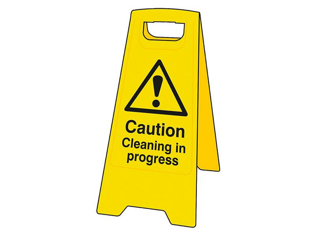 Scan Heavy-Duty 'A' Board: Caution Cleaning In Progress