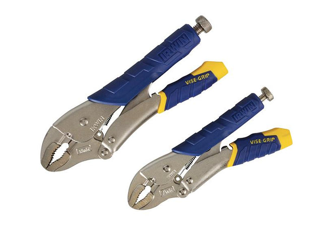 Irwin Vise-Grip T214T Fast Release Locking Pliers Set Of 2 7Wr & 10Wr