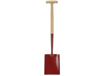 Faithfull Solid Socket Shovel Square No.000 T-Handle