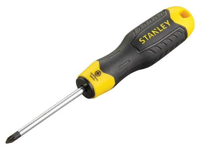 Stanley Tools Cushion Grip Screwdriver Pozidriv Tip Pz1 X 75Mm