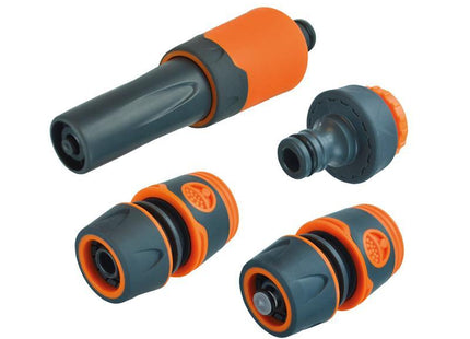 Faithfull Plastic Hose Fittings Starter Kit 1/2In