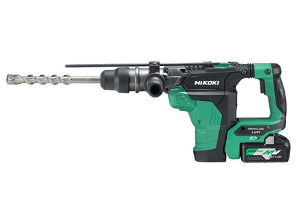 HIKOKI Dh36Dpa/Jrz Sds Plus Brushless Rotary Hammer 18/36V 2 X 5.0/2.5Ah Li-Ion
