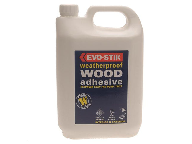 Evo-Stik 718418 Weatherproof Wood Adhesive 5 Litre