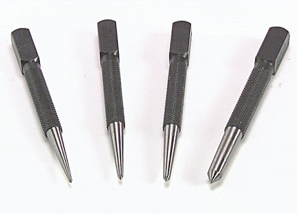 Priory 44-Sc4 Centre Punch Set 4 Piece