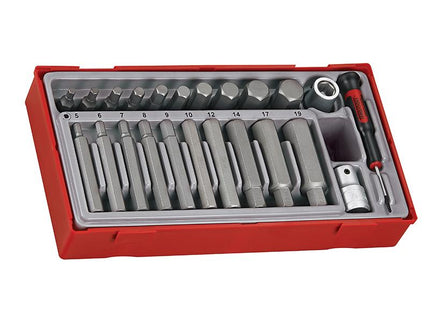 Teng Tthex23 23 Piece Metric Hex Bit Socket Set