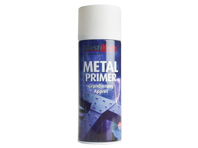 Plastikote Metal Primer Spray White 400Ml