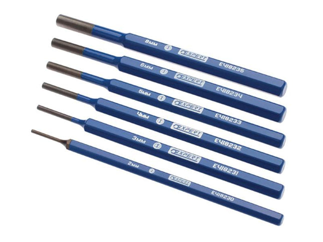 Expert Drift Punch Set 6 Piece 2 To 8Mm