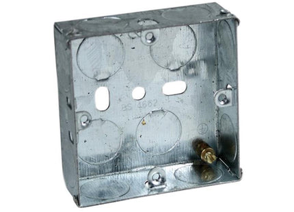 Metal Socket Box 35mm (Pack 10)
