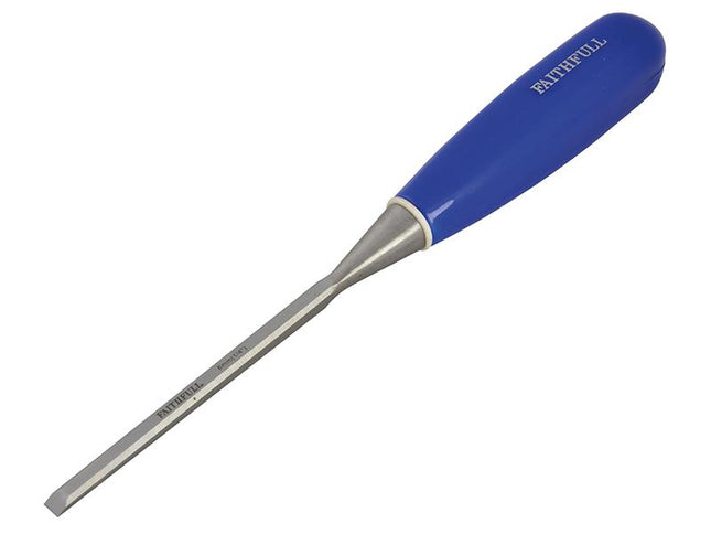 Faithfull Bevel Edge Chisel Blue Grip 6Mm (1/4In)