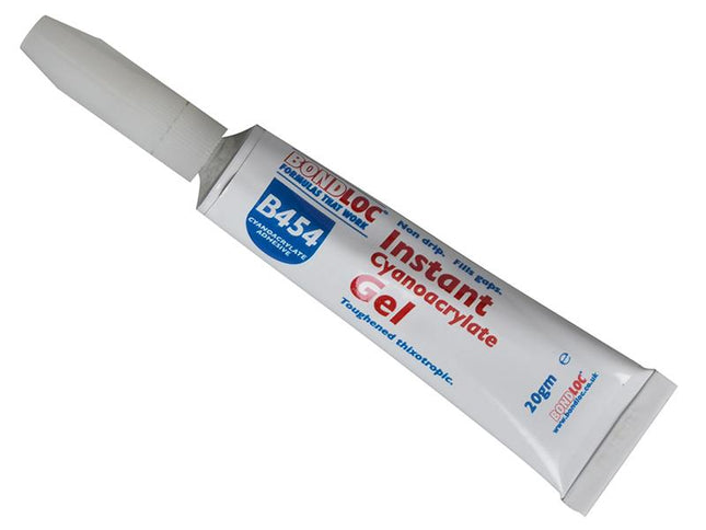 Bondloc B454 Thixotropic Non-Drip Gel Cyanoacrylate 20G