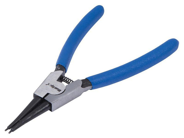 Bluespot Tools External Straight Tip Circlip Pliers 150Mm (6In)