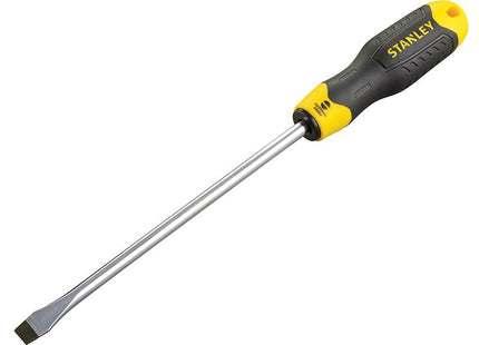 Stanley Tools Cushion Grip Screwdriver Flared Tip 10 X 200Mm
