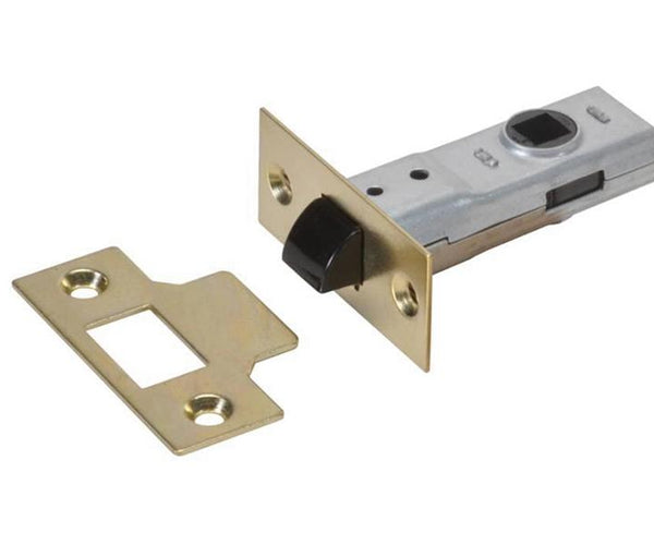 Union Y2600 Tubular Latch Essentials Polished Brass Finish 79Mm 3In Visi