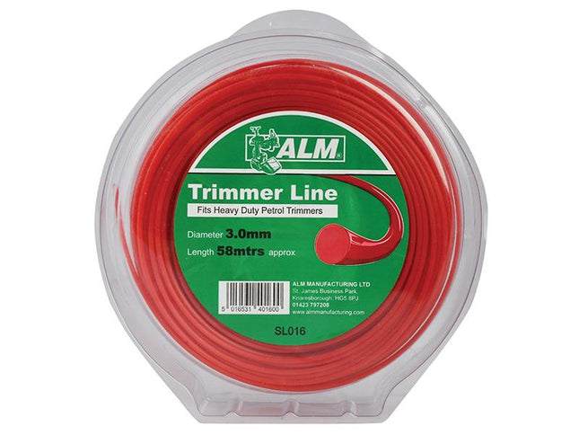 ALM Manufacturing Sl016 Heavy-Duty Petrol Trimmer Line 3Mm X 58M