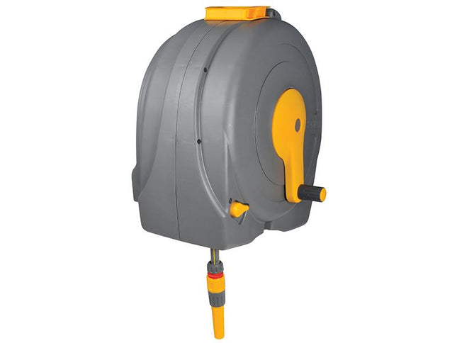 Hozelock 2496 Wall Mounted 40M Fast Reel + 40M Of 12.5Mm Hose