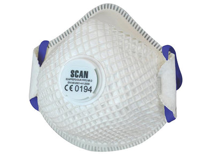 Scan Moulded Duranet Disposable Mask Ffp2 (Pack Of 2)