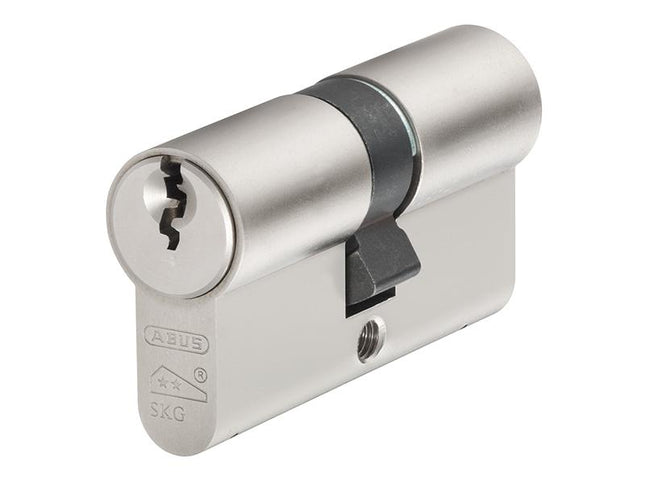 ABUS Mechanical E60Np Euro Double Cylinder Nickel Pearl 30Mm / 45Mm Visi