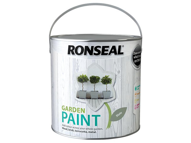 Ronseal Garden Paint Slate 2.5 Litre