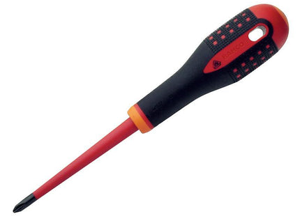 Bahco ERGO Slim VDE Insulated Phillips Screwdriver PH2 x 100mm