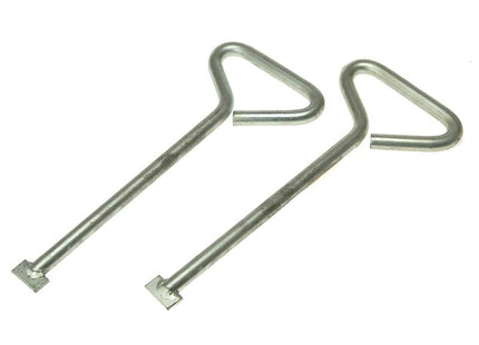 Monument Mlk20 Manhole Cover Lift Keys (Pack Of 2) 508Mm (20In)