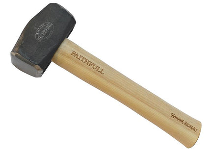 Faithfull Club Hammer Contractors Hickory Handle 1.13Kg (2.1/2Lb)