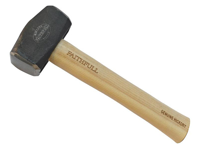 Faithfull Club Hammer Contractors Hickory Handle 1.13Kg (2.1/2Lb)