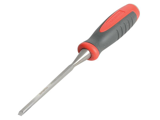 Faithfull Bevel Edge Chisel Red Soft-Grip 6Mm (1/4In)