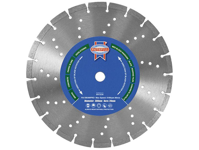 Faithfull Professional Diamond Blade 115 X 22Mm