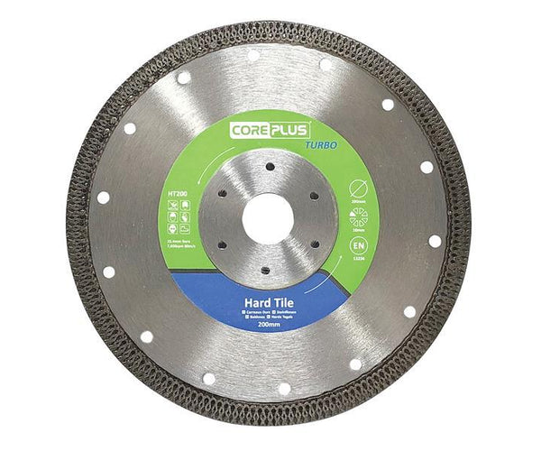 HT200 Hard Tile Turbo Diamond Blade 200mm