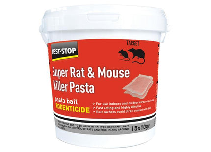 Pest-Stop Systems Super Rat & Mouse Killer Pasta Bait