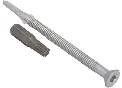 Forgefix Techfast Roofing Screw Timber - Steel Heavy Section 5.5 X 85Mm Pack 50
