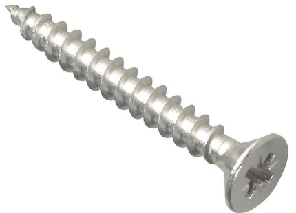 Forgefix Multi-Purpose Pozi Screw Csk St Stainless Steel 5.0 X 40Mm Box 200
