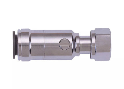 John Guest Speedfit Chrome Plated Service Valve 15mm X 1/2" TC (15PTSV)