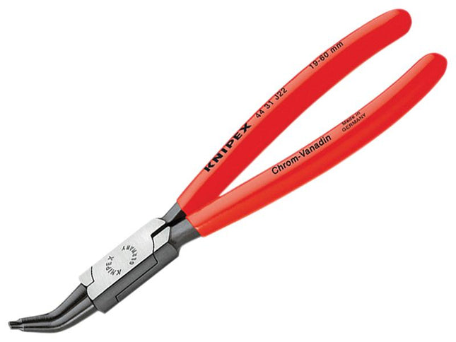 KNIPEX Circlip Pliers Internal 45 Bent Tip 19-60Mm J22
