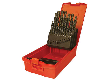 Dormer A190 No.202 Metric Hss Drill Set Of 51 1.0-6.0 X 0.1Mm