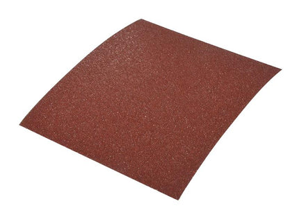 Faithfull 1/4 Sheet Palm Sander Sheets Fine Grit (Pack Of 5)