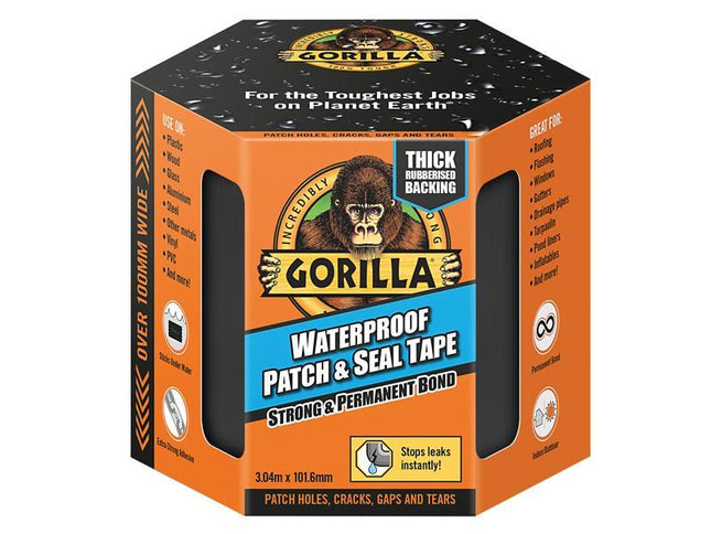 Gorilla Glue Waterproof Patch & Seal Tape 101.6Mm X 3.04M